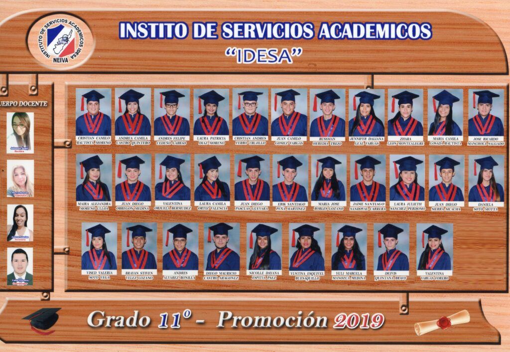 GRADO 11° - PROMOCIÓN 2019