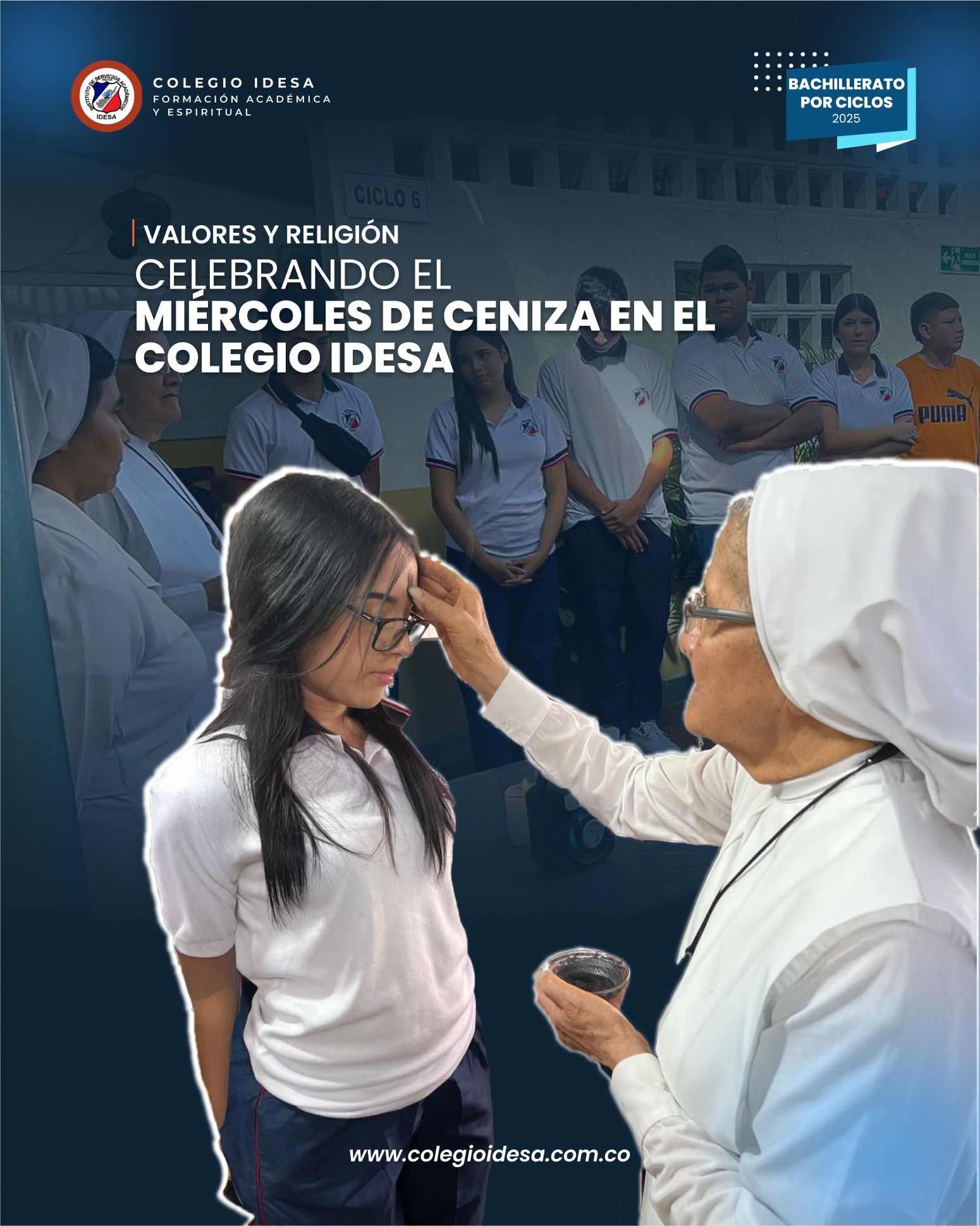 Celebración del Miércoles de Ceniza 2025