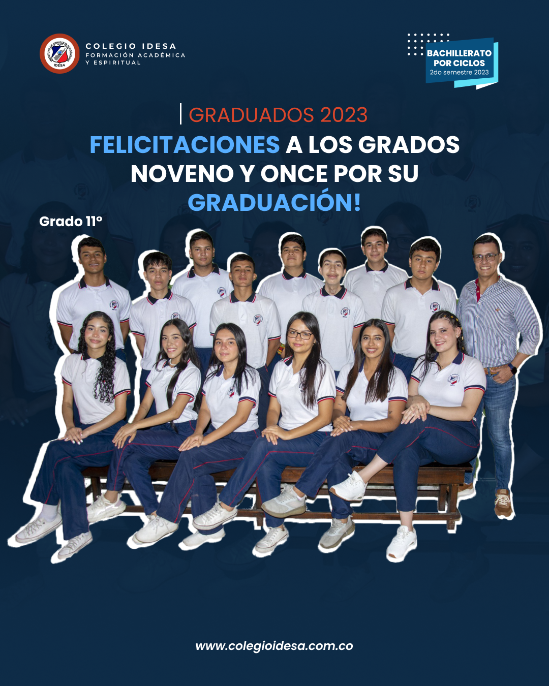 Graduación de los grados Noveno y Once 2023