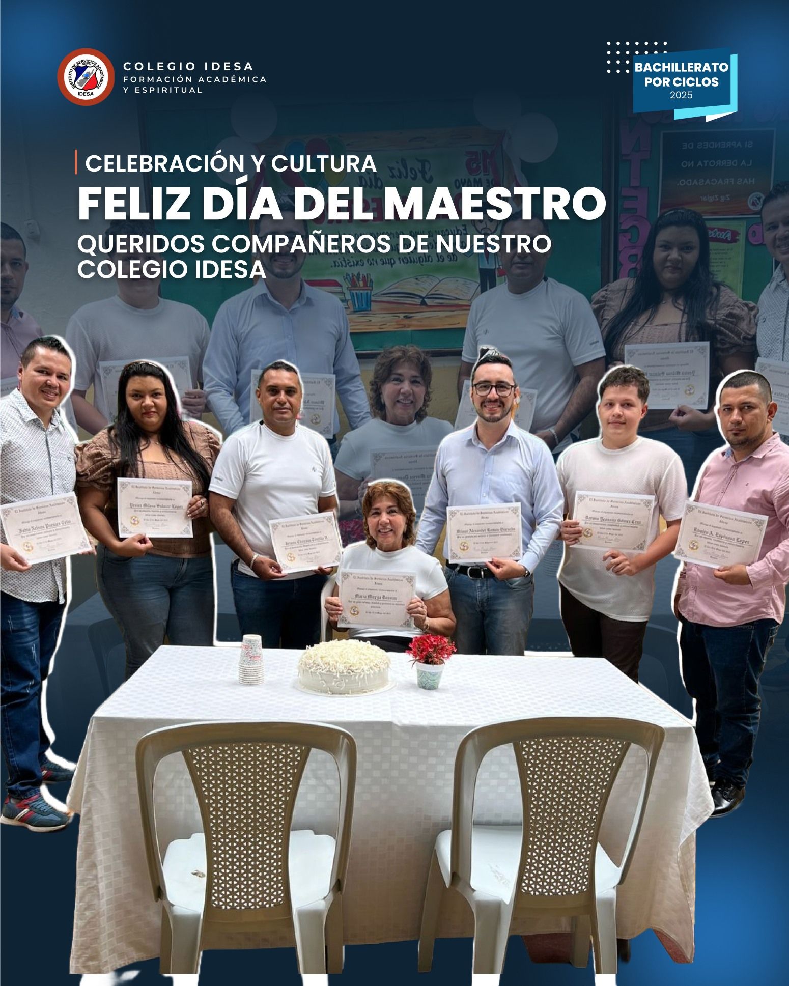 Celebración del Día del Maestro 2025 en el Colegio IDESA