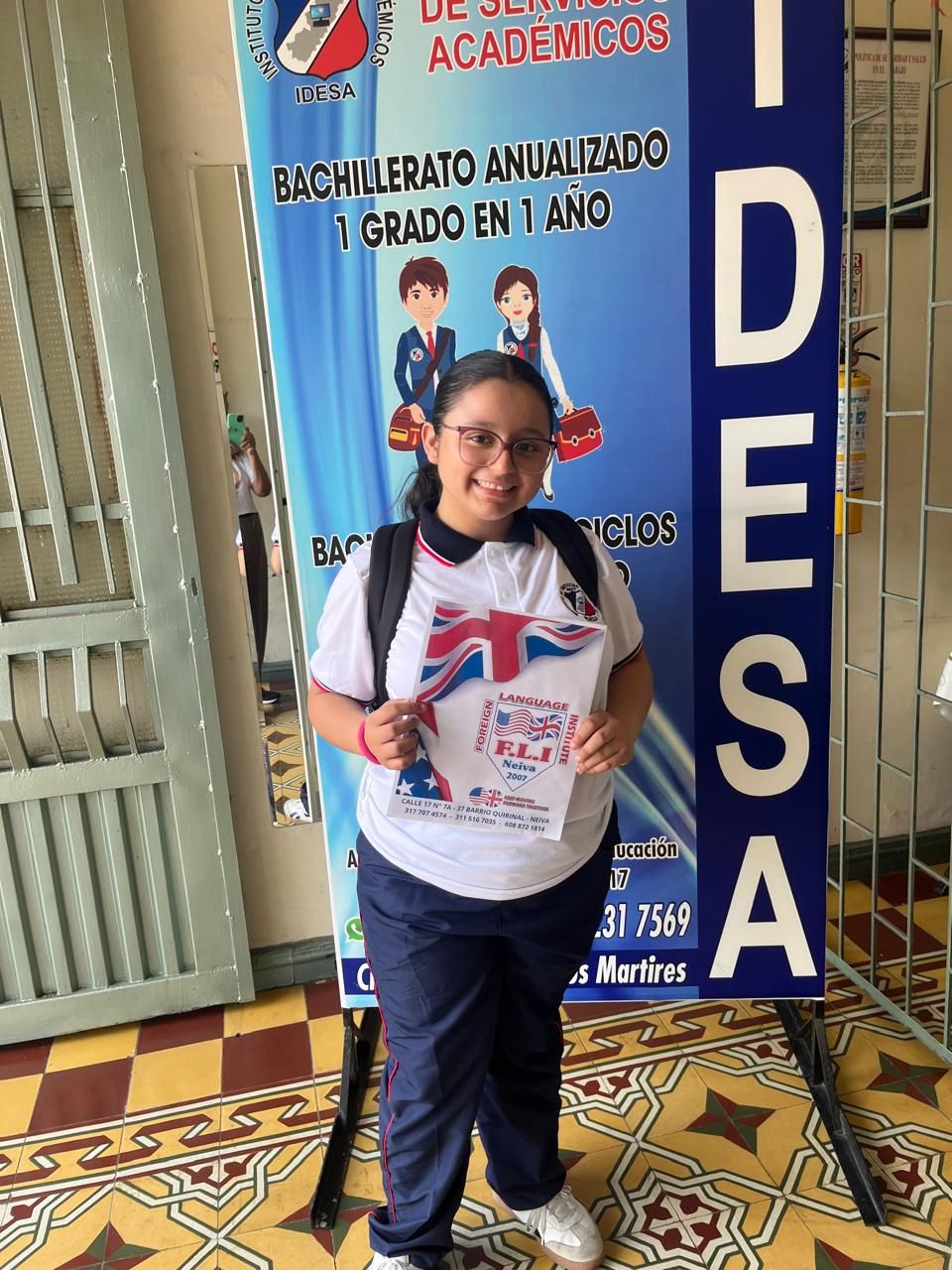 Felicitaciones a Karen Sofía por Nueva Beca de Inglés